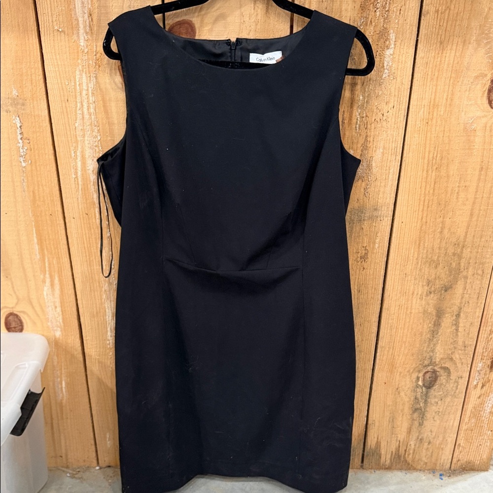 Calvin Klein Classic Black Mini Dress
